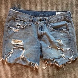 Rag and bone jean shorts (runs like a 28)